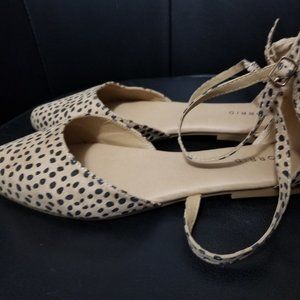 Cheetah print flats